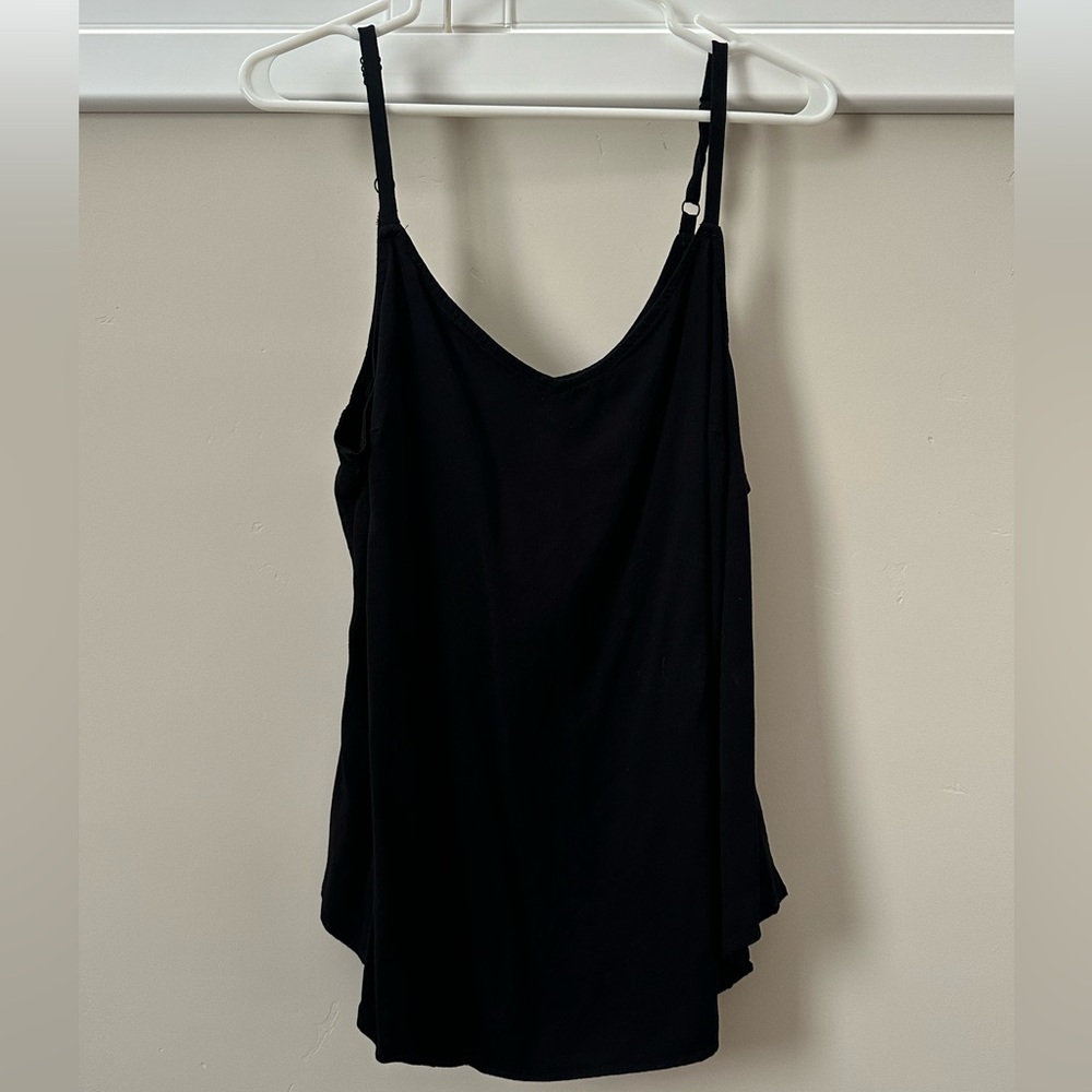 Torrid Ava Stretch Challis Cami (Black, Size 0/L/12)